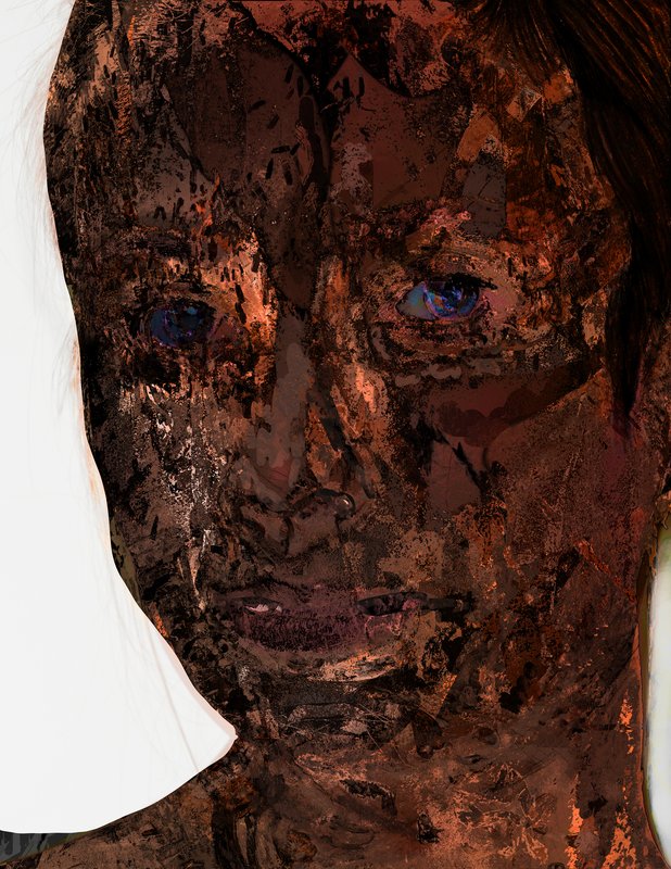 Alex Fischer, Mask, 2018-11-26, 44×34″ / 1118×864㎜, print